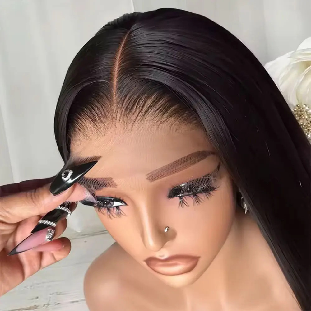 250 Density 13×4 13×6 HD Transparent Lace Frontal Wig Brazilian Wigs Human Hair