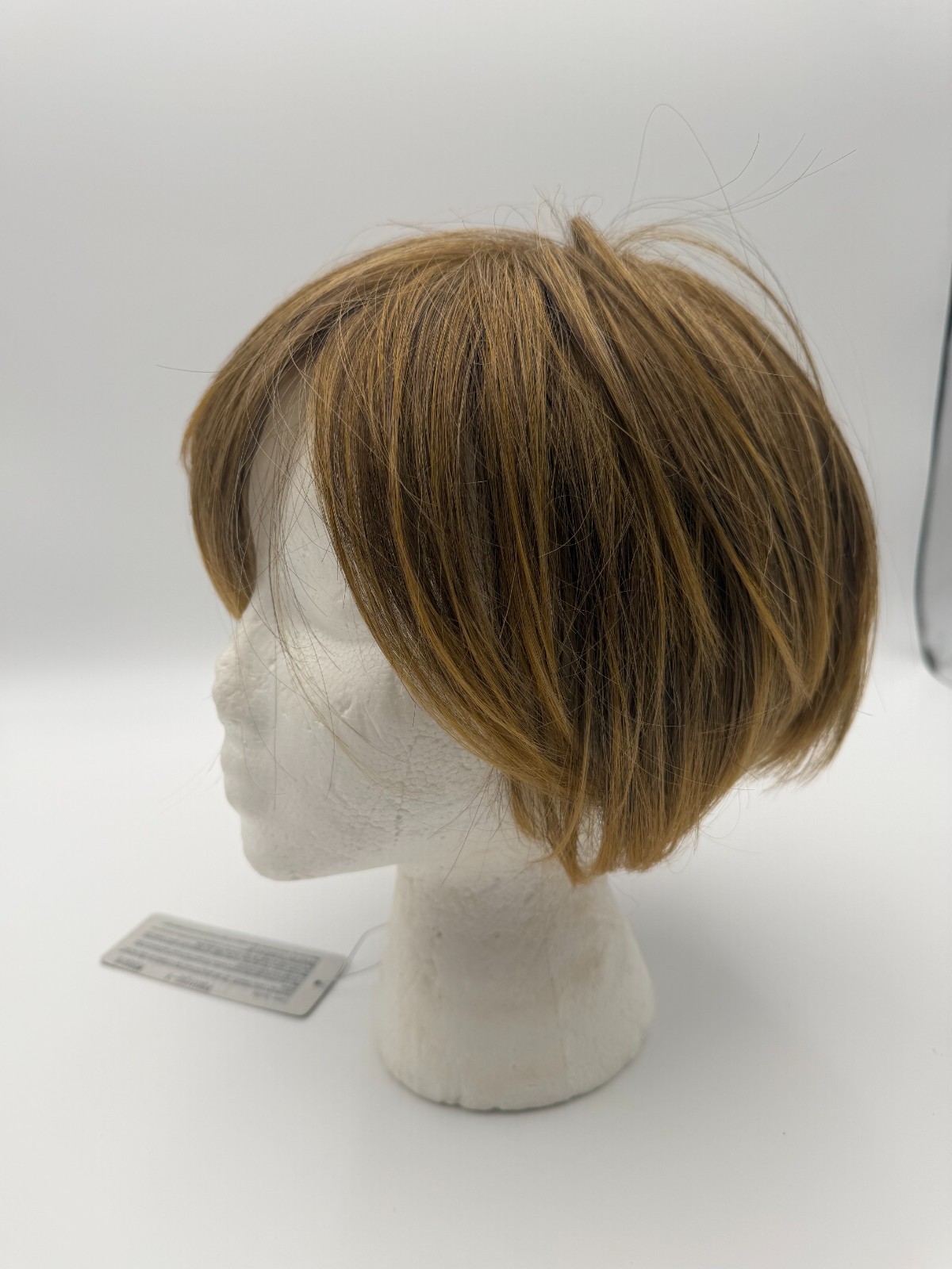 NEW Short Auburn Bob Wig With Side Bangs