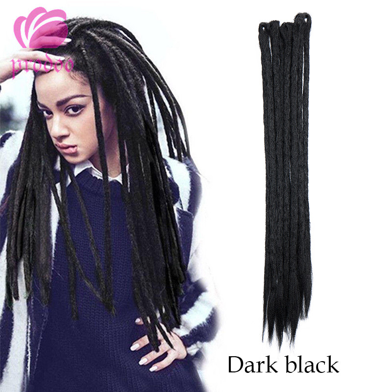 REAL Handmade Dreadlocks Crochet Reggae Braids Fake Hair Extensions OMBRE Blonde