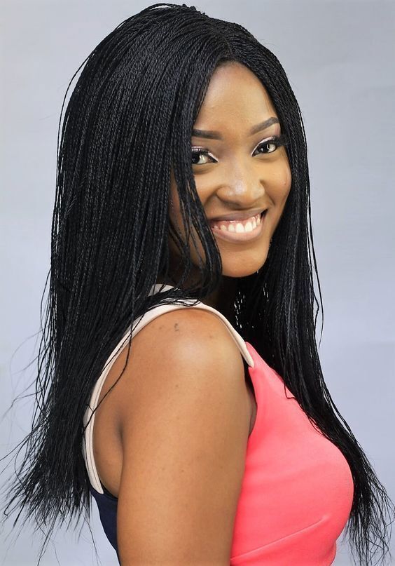 12 Inch Black Afro Braided Wig Micro Box Braiding Synthetic Heat Safe Wigs Full