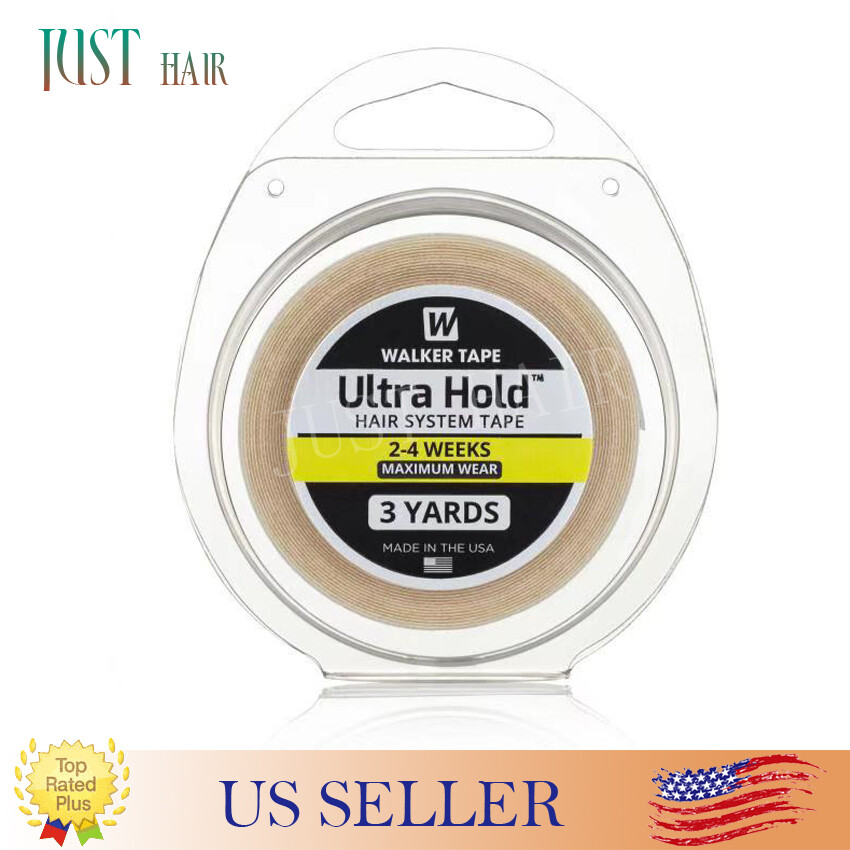 Walker Ultra Hold Tape 1″ X 3 Yards Hair Systems Toupee Wigs Double Sided Tapes