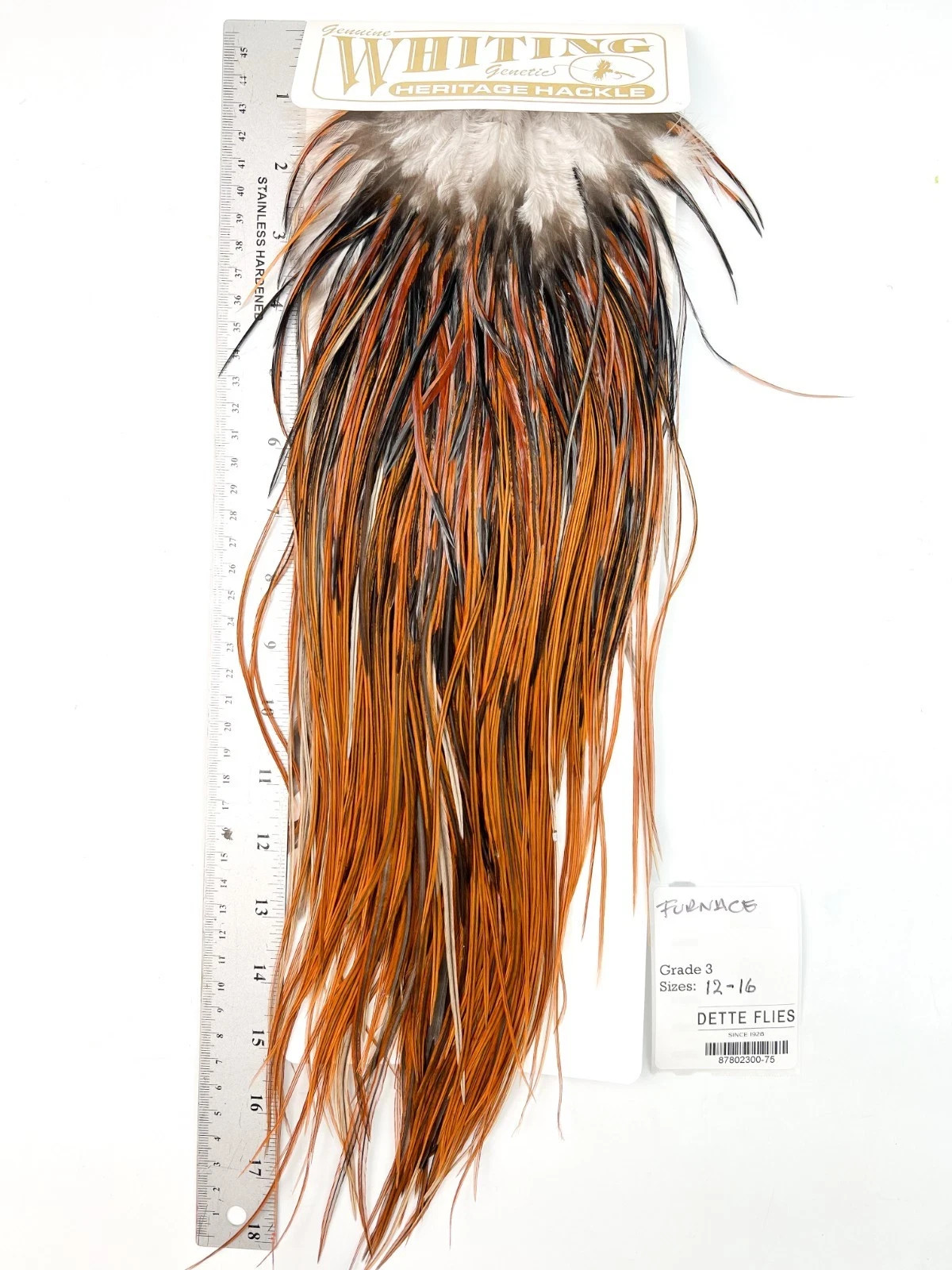 1 Grizzly Feather Extensions XL Hair extensions 8″-12″ YOU CHOOSE from 16 Colors