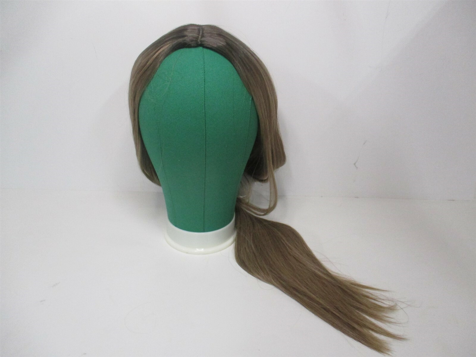 28″ Long Thick Cosplay Synthetic Brown Hair with Weaving Cap