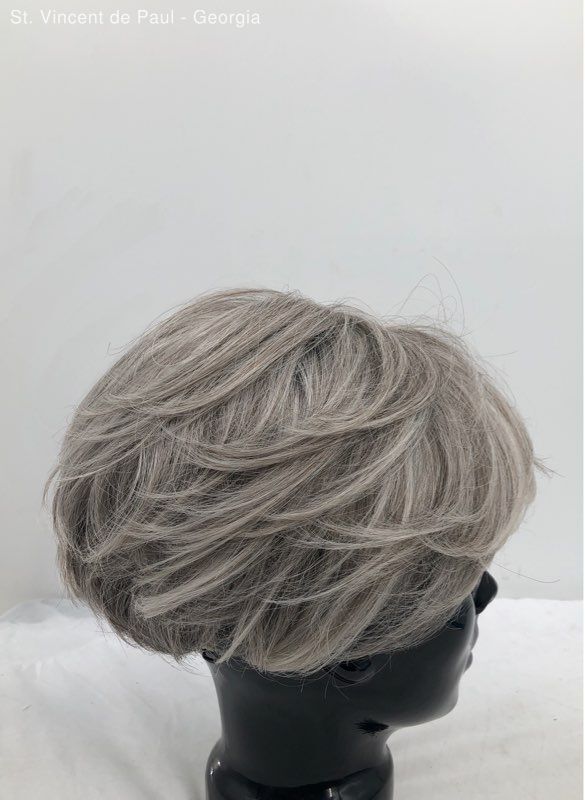 High Society Collection Estetica Designs Monofil Wig Tori R51lf60 Gray W/ Box