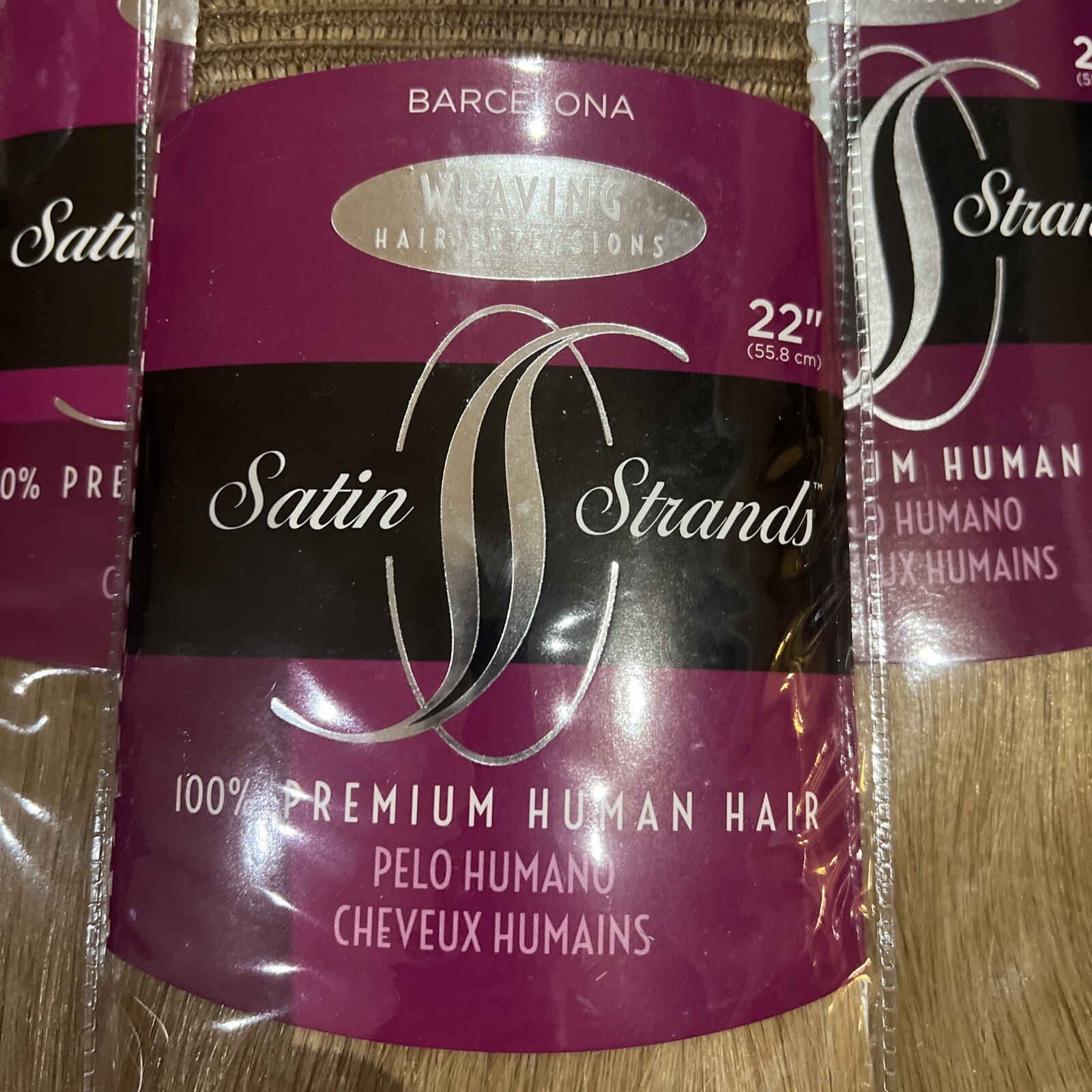Satin Strands Human Hair Extension 22 Inch Barcelona New