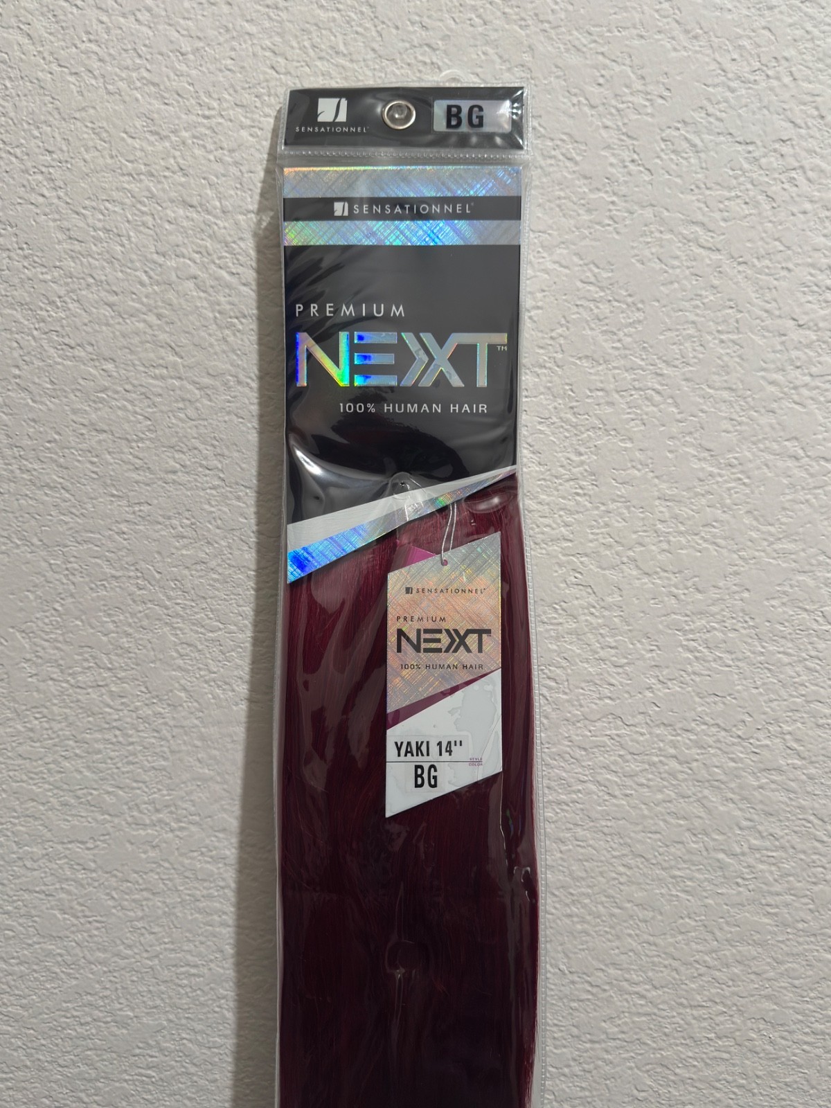 Sensationnel NEXTT 100% Human Hair Yaki Straight Weave 8″ 10″ 12″ 14″ 16″ 18″ Co