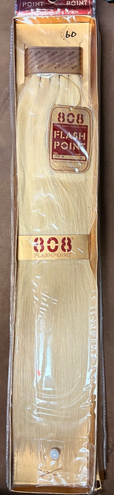 The Hair Shop Platinum Blond 18 Inch Hair Extentions