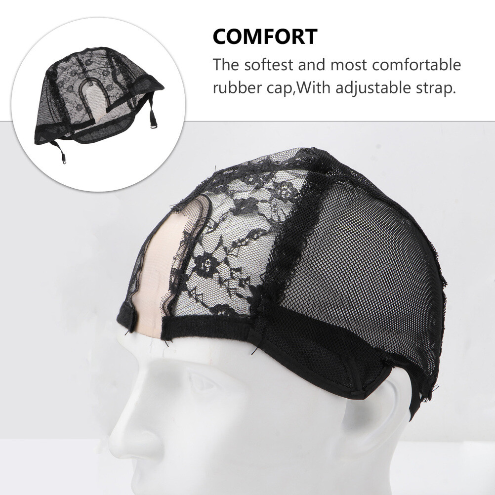 Wig Net Cap Bonnet for Women Hair Styling Tools Making Adjustable