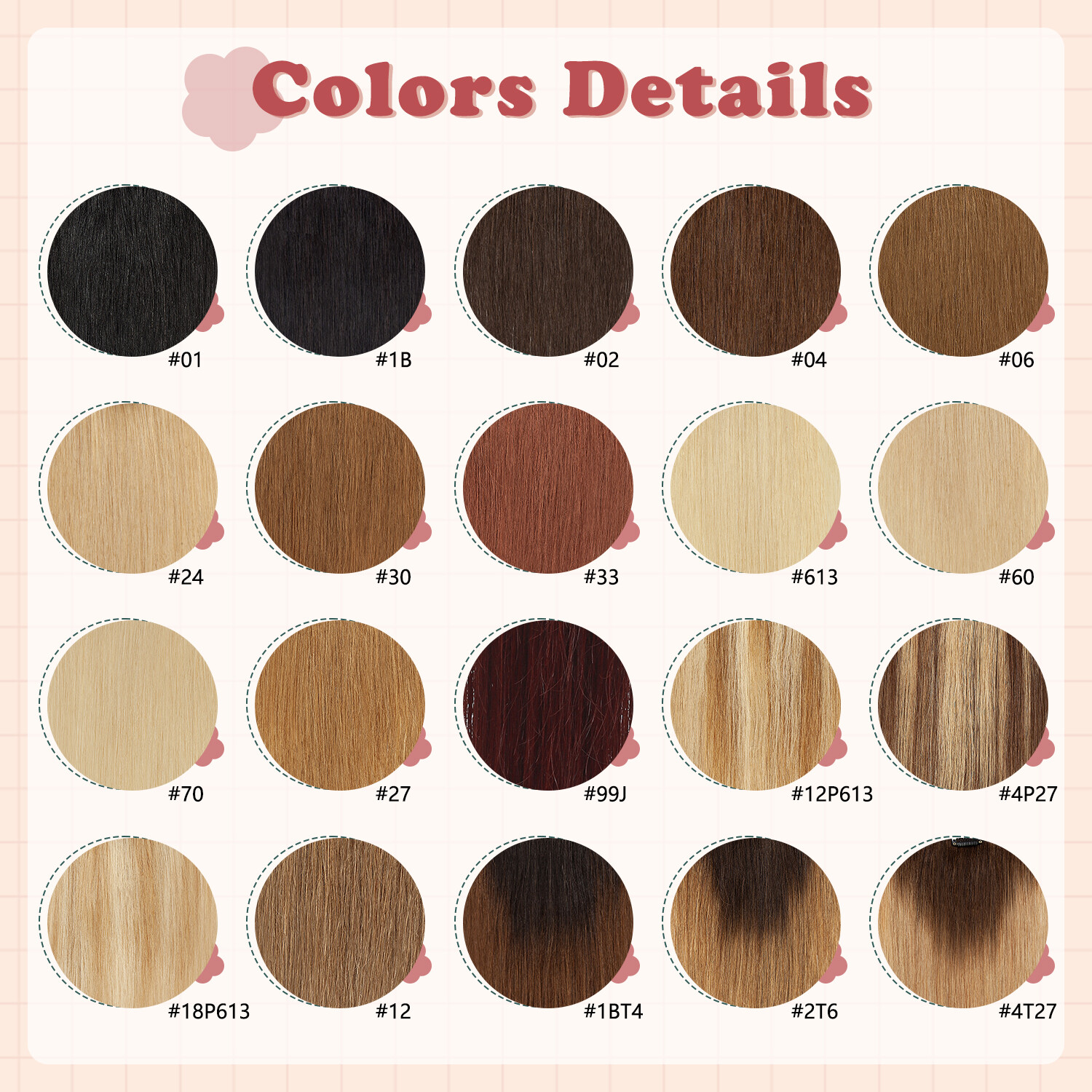 CLEARANCE Clip in Human Hair Extensions 8PCS Full Head 100%Real Remy Hair Blonde