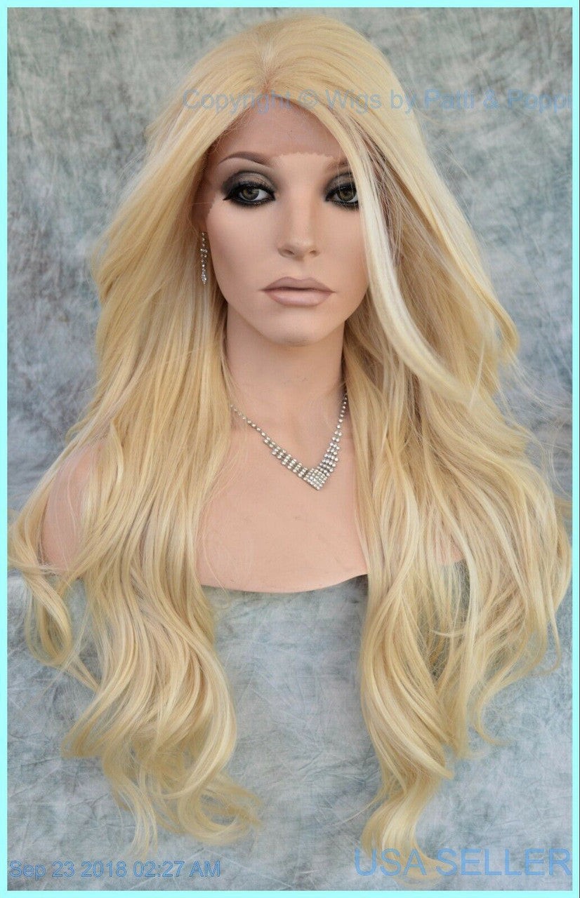 CALI BLONDE Long Lace Front Wig by Sepia – Flowing Soft Waves – Fast Ship