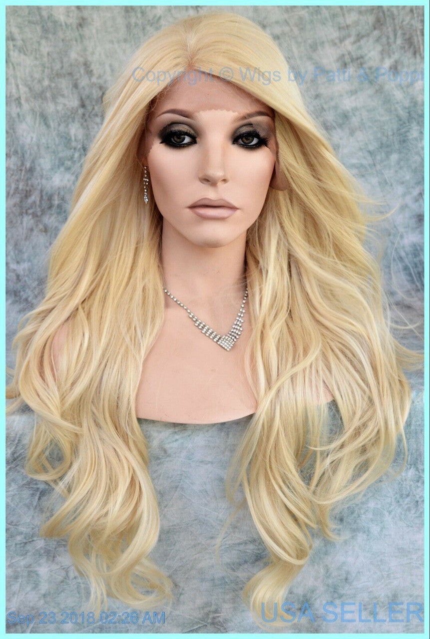 CALI BLONDE Long Lace Front Wig by Sepia – Flowing Soft Waves – Fast Ship