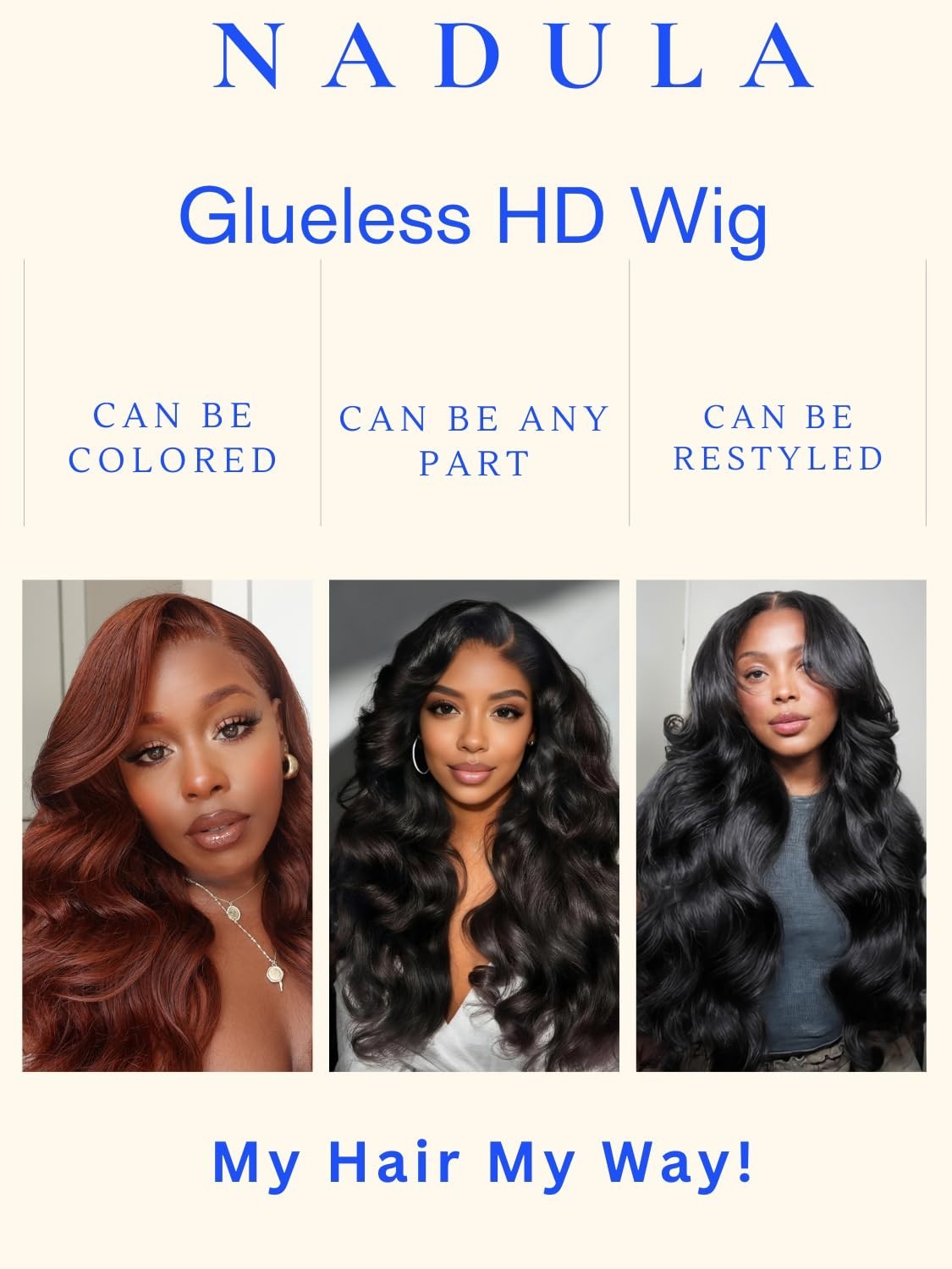 Glueless 5×5 Body Wave Drawstring Wig – 180% Density, Pre-Plucked, 24 Inch, Huma