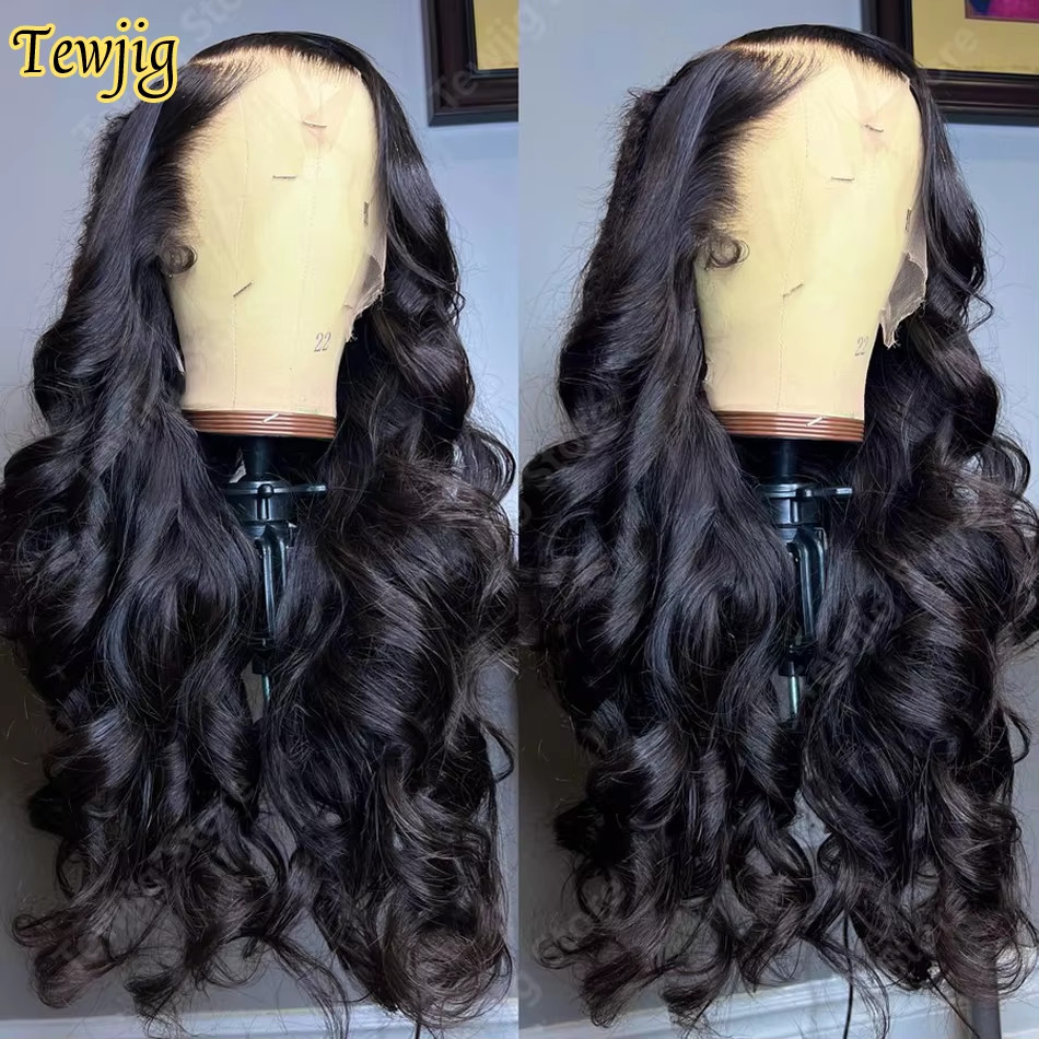 200 Density Body Wave Lace Front Wig Human Hair 13×6 13×4 Transparent….