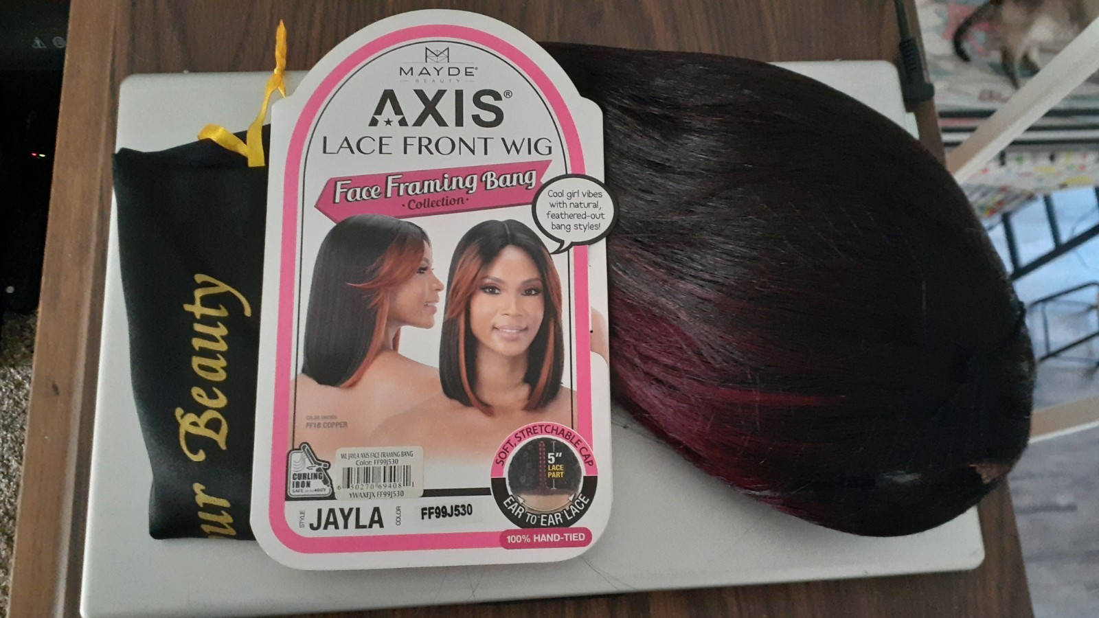 Mayde Beauty Axis Lace Front Wig – Jayla FF99J530 – Gently Used