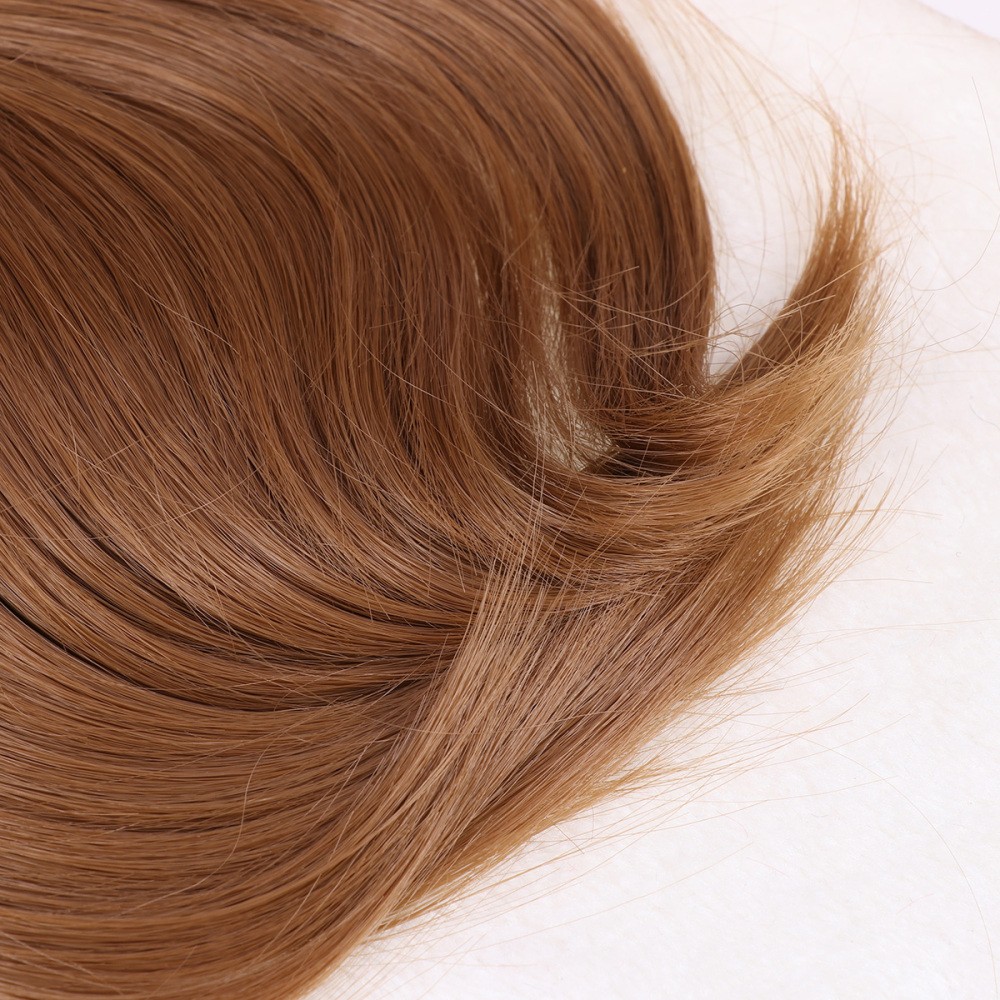 High Temperature Synthetic Fiber Clip in Bangs Front Hair Fringe Hair Extensions