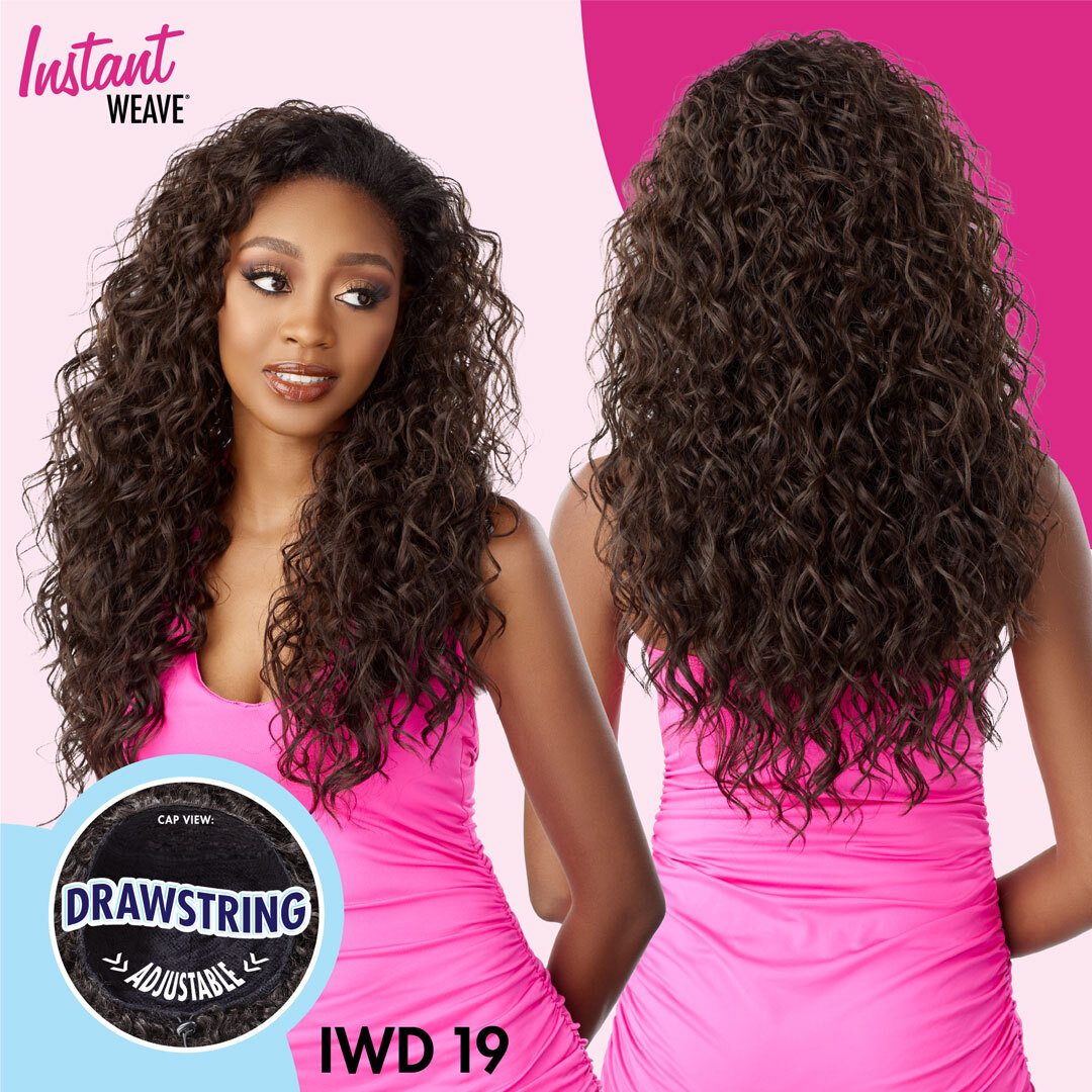 Sensationnel Synthetic Half Wig Instant Weave Drawstring Cap – Iwd 019