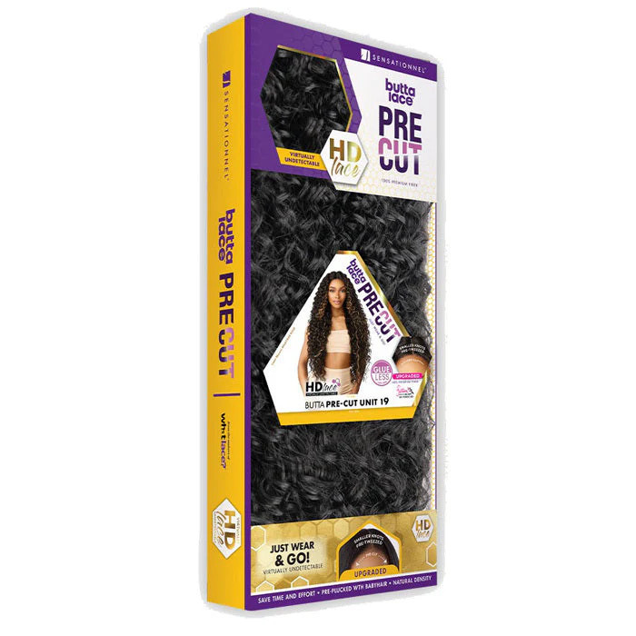 Sensationnel Butta Lace Glueless HD 5″ Deep Center Lace Part Wig – UNIT 19