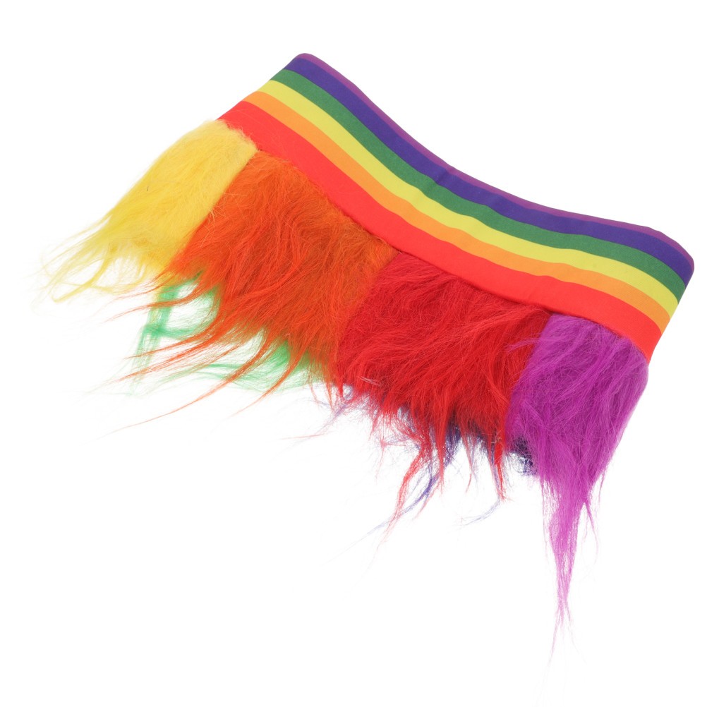 Novelty Wigs Carnival Season Headbands Cosplay Fake Hair Colorful