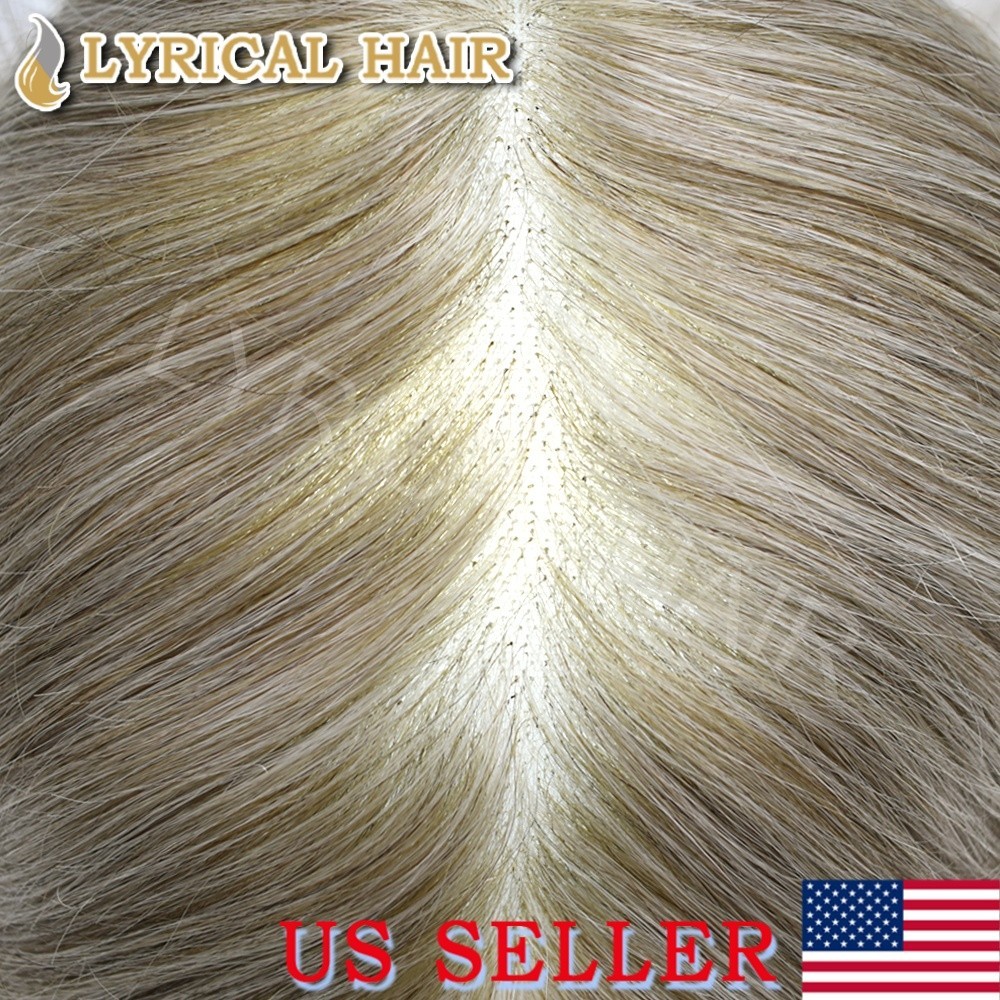 Lyrical Hair Full Lace Mens Hairpiece Human Hair Toupee Natural Hairline System