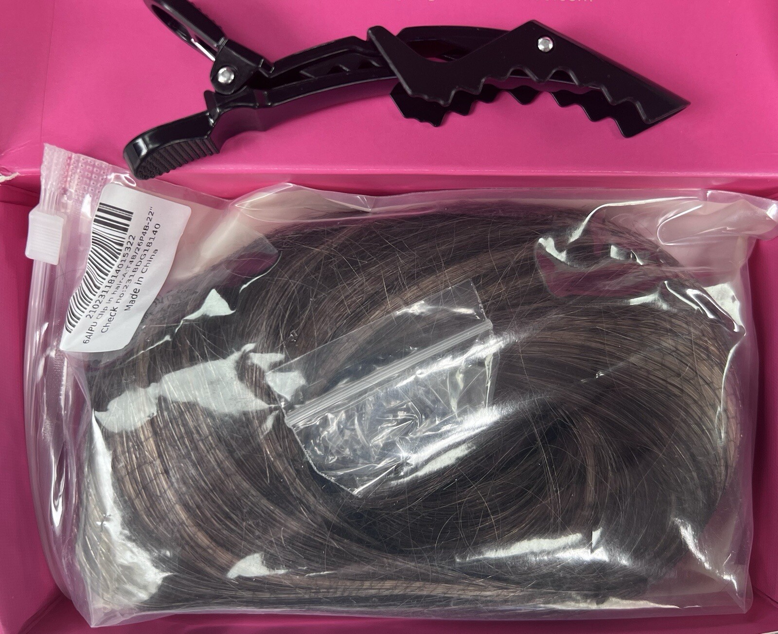 GOO GOO Sew in Hair Extensions Real Human Hair, Weft Hair 22in, 110g
