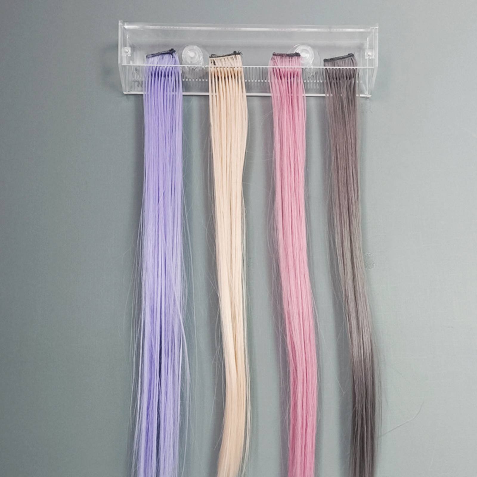 Acrylic Hairpiece Storage Box Multi-Purpose Wall Mounted Hairpiece Hanger