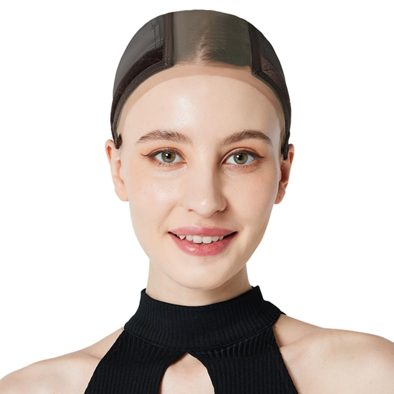 Lace Wig Cap for Women Adjustable Wig Grip Cap with Velvet Band for Keeping Wigs