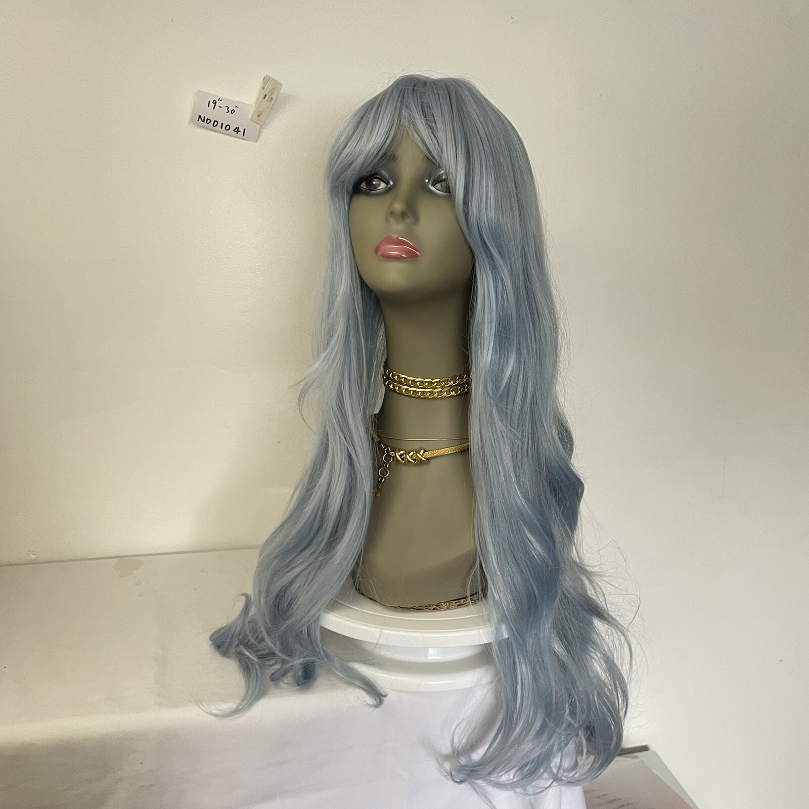 WIG. NO01041 (19-30 inch)adjustable elastic band.