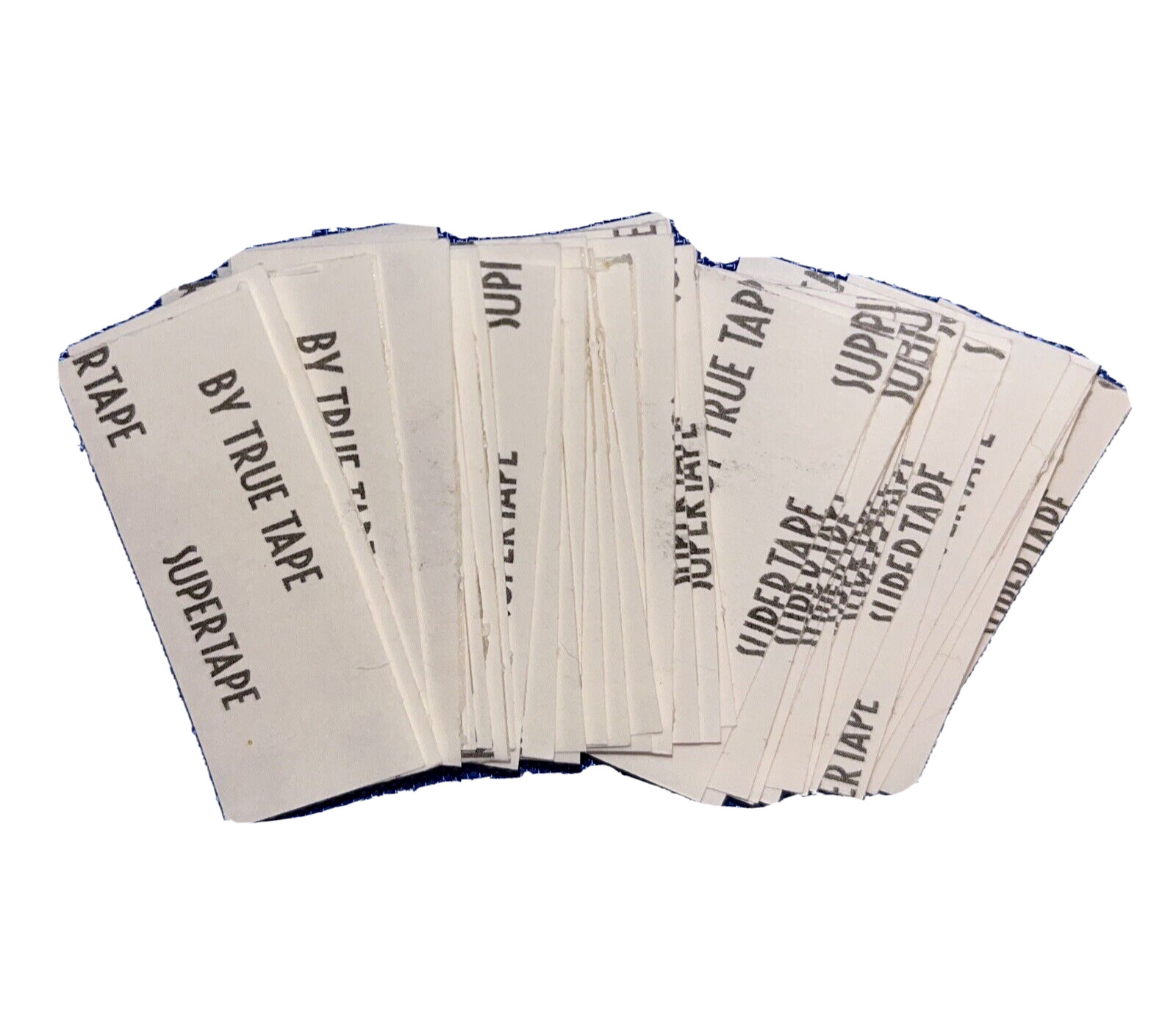 SUPERTAPE MINI STRAIGHT HAIRPIECE TAPE 108 PIECES ~ LACE FRONT WIGS.