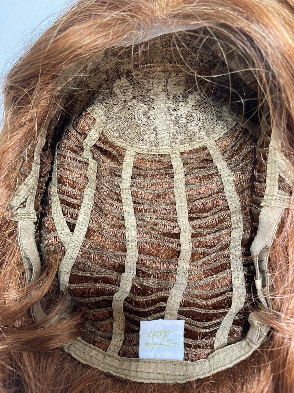Envy Lighter Red Bob Cut Wig One Size 100% Kanekalon Fiber