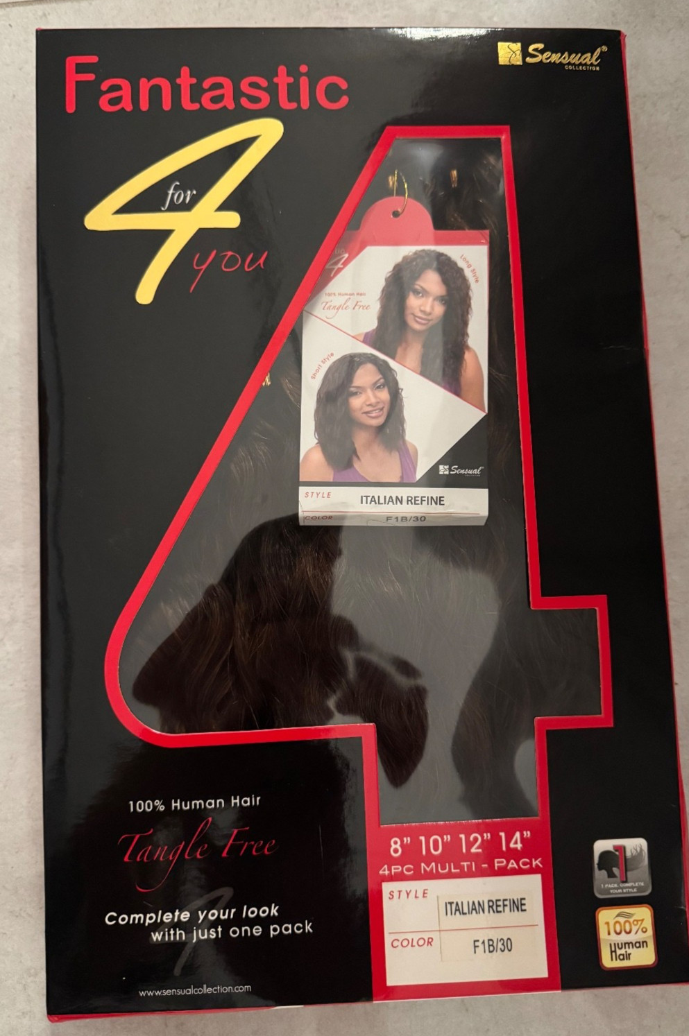 SENSUAL FANTASTIC 4 SPIRAL TWIST 8”10”12”14” F1B/30