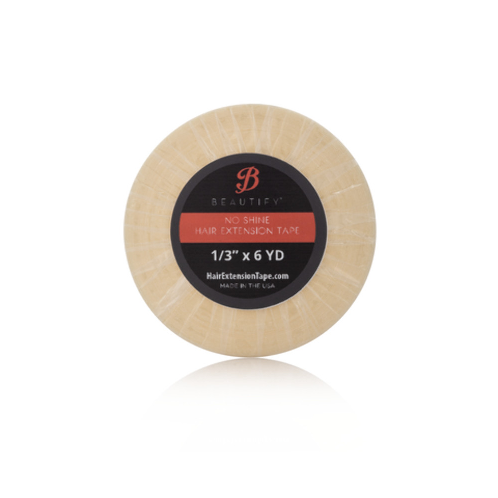No-Shine Hair Extension Double-Sided Tape, 1/3 in x 6 yard