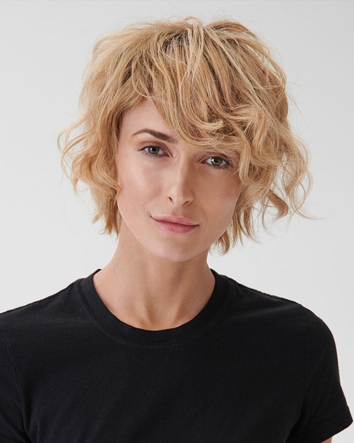 STYLD by Ken Paves [NEW] PARIS Human Hair Cropped Clip In Hair Extension 3 Pcs