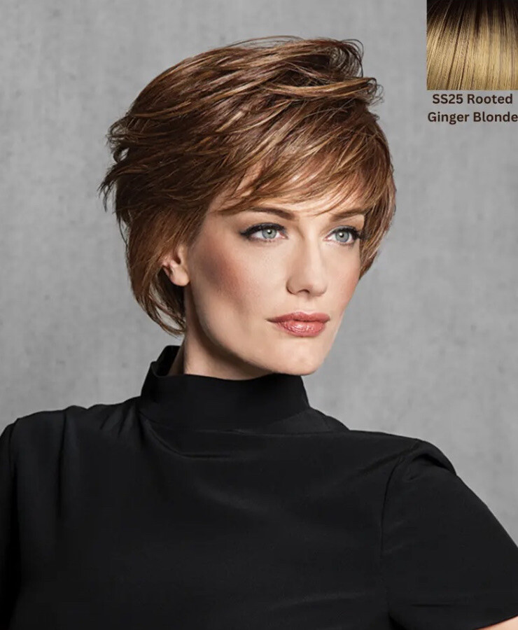 Hairdo Wispy Cut Wig Natural – SS25 Rooted Ginger Blonde – Hair Shade Hairuwear