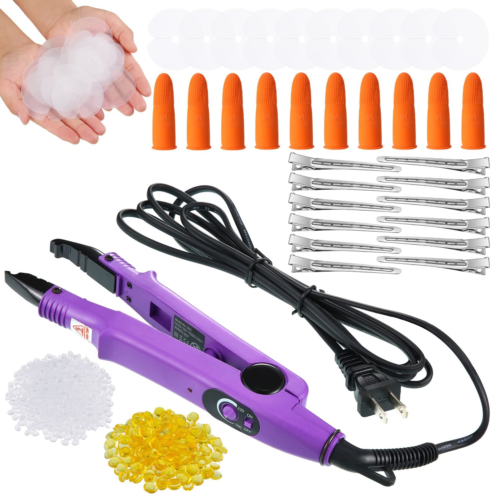 Hair Extensions Iron Fusion Keratin Hair Extensions Heat Tool Heat Connector …