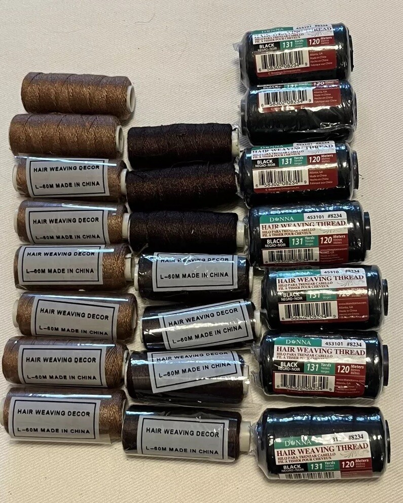 X-pression Premium Original Ultra Braid Color 27 Hair thread lot Black Brown