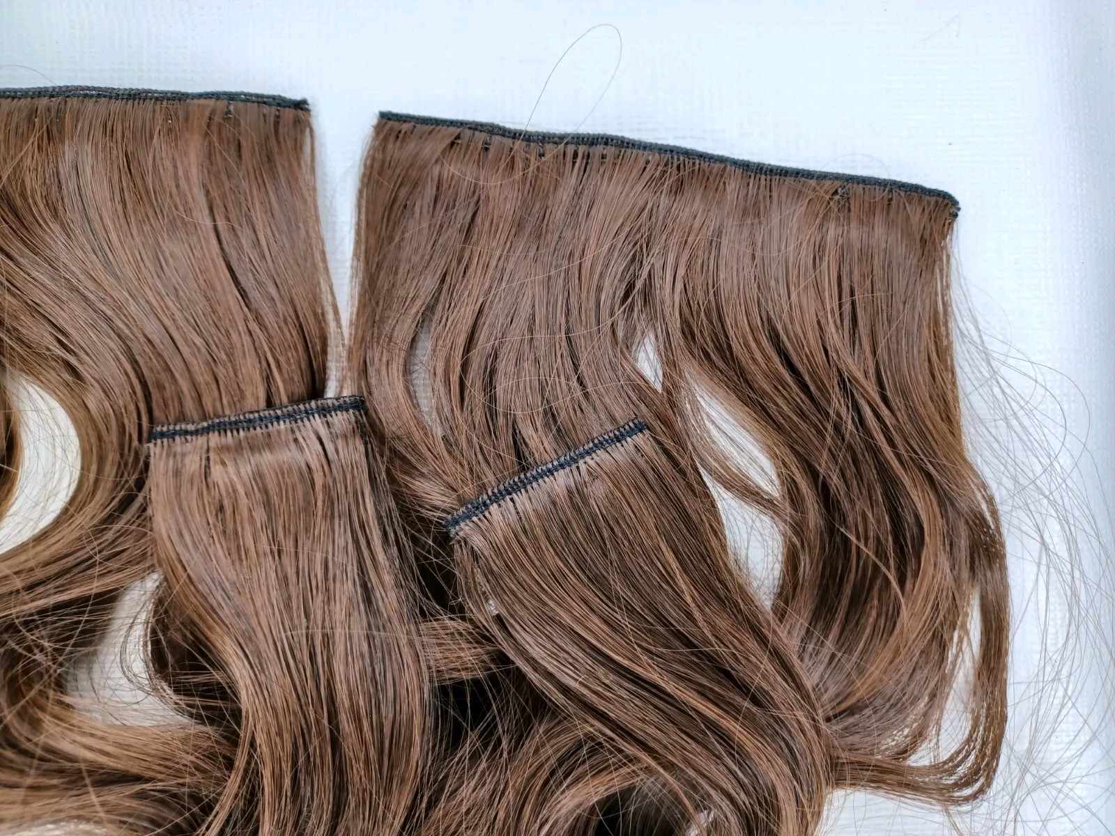 19″ Hair Extensions Dark Brown Set Of 6