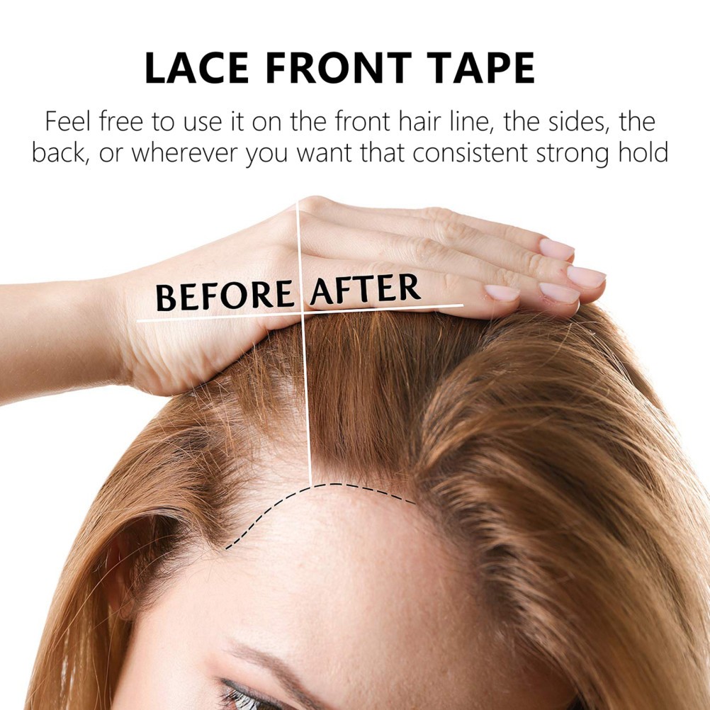 2pcs Hair Extension Tape Tabs- 36 Pieces Double Sided Adhesive Hair Tape for