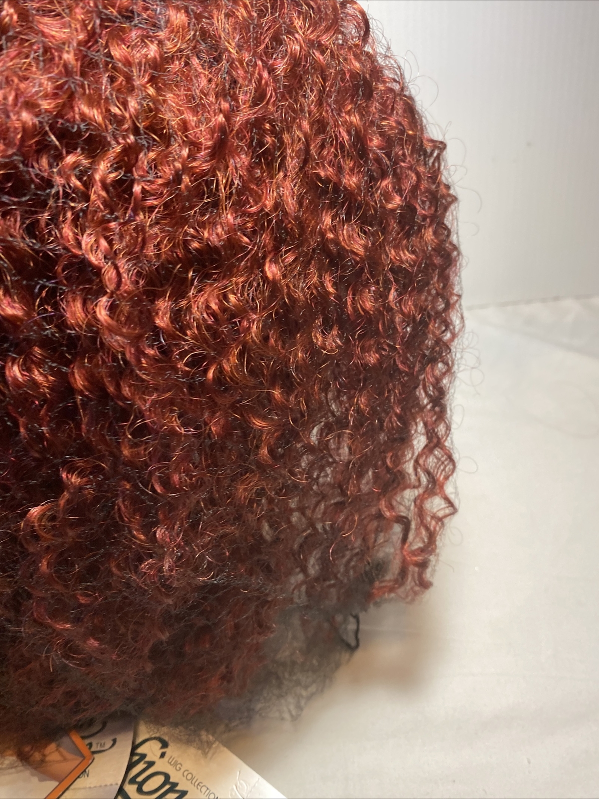 Fashion Source Wig Collection, Inca Style, Spanish/wine color, synthetic New