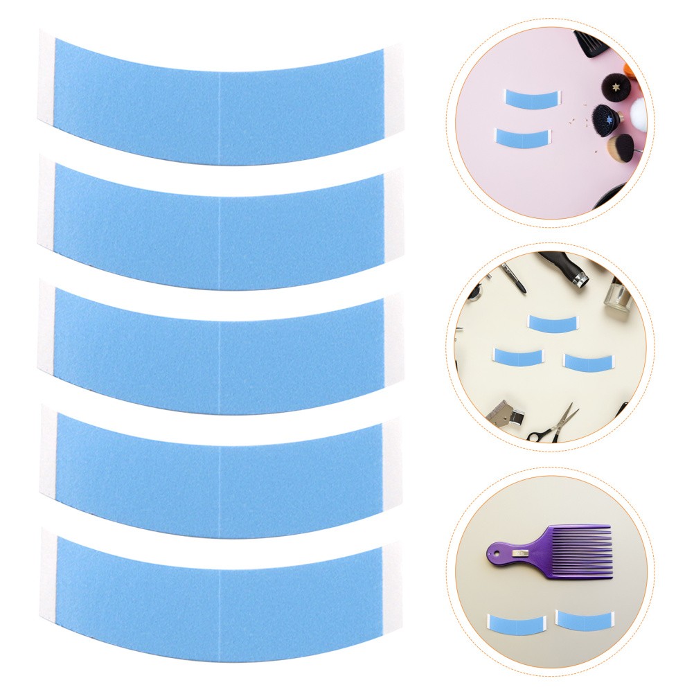 50 Pcs Tapes for Holding Wigs Hair Extensions Adhesives Affixing False