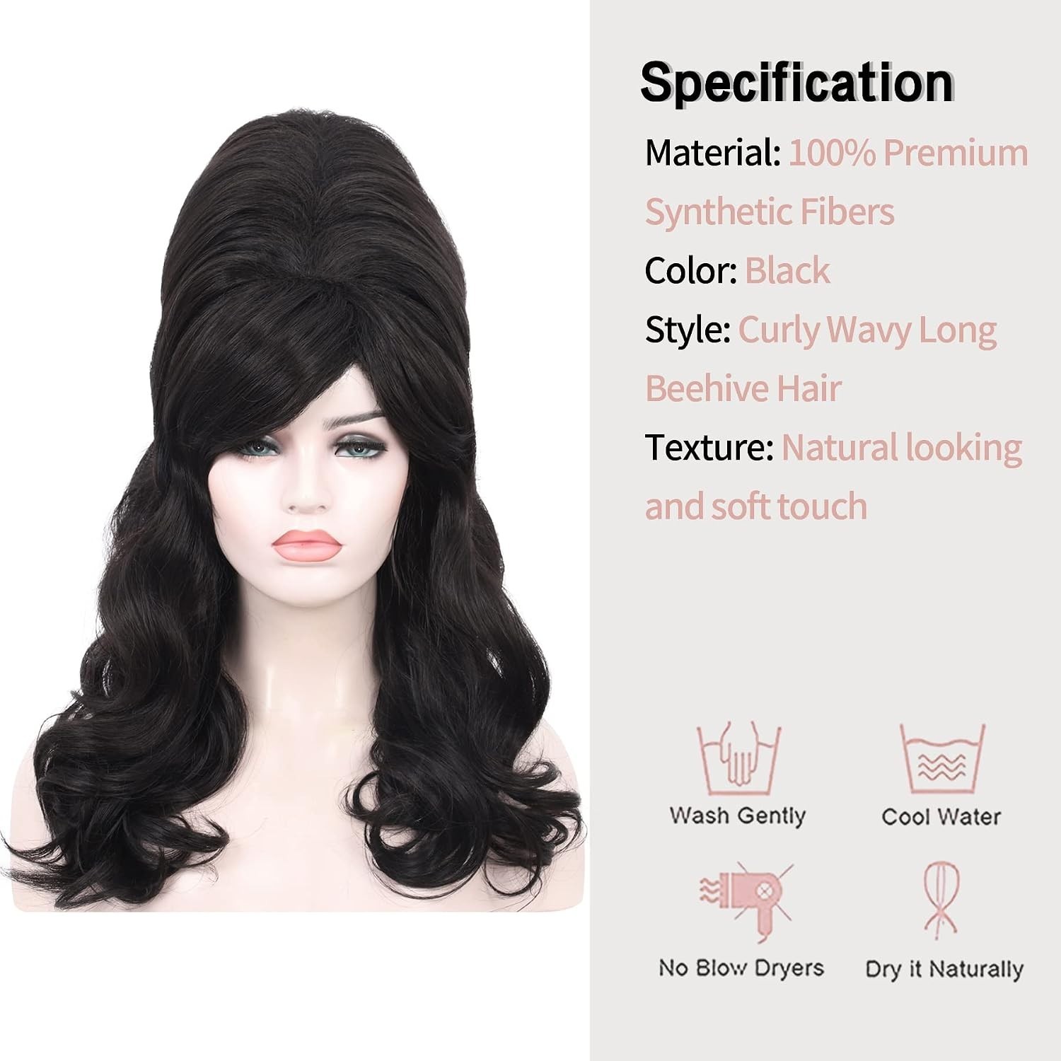 Women’s Long Heat Resistant Costume Wig