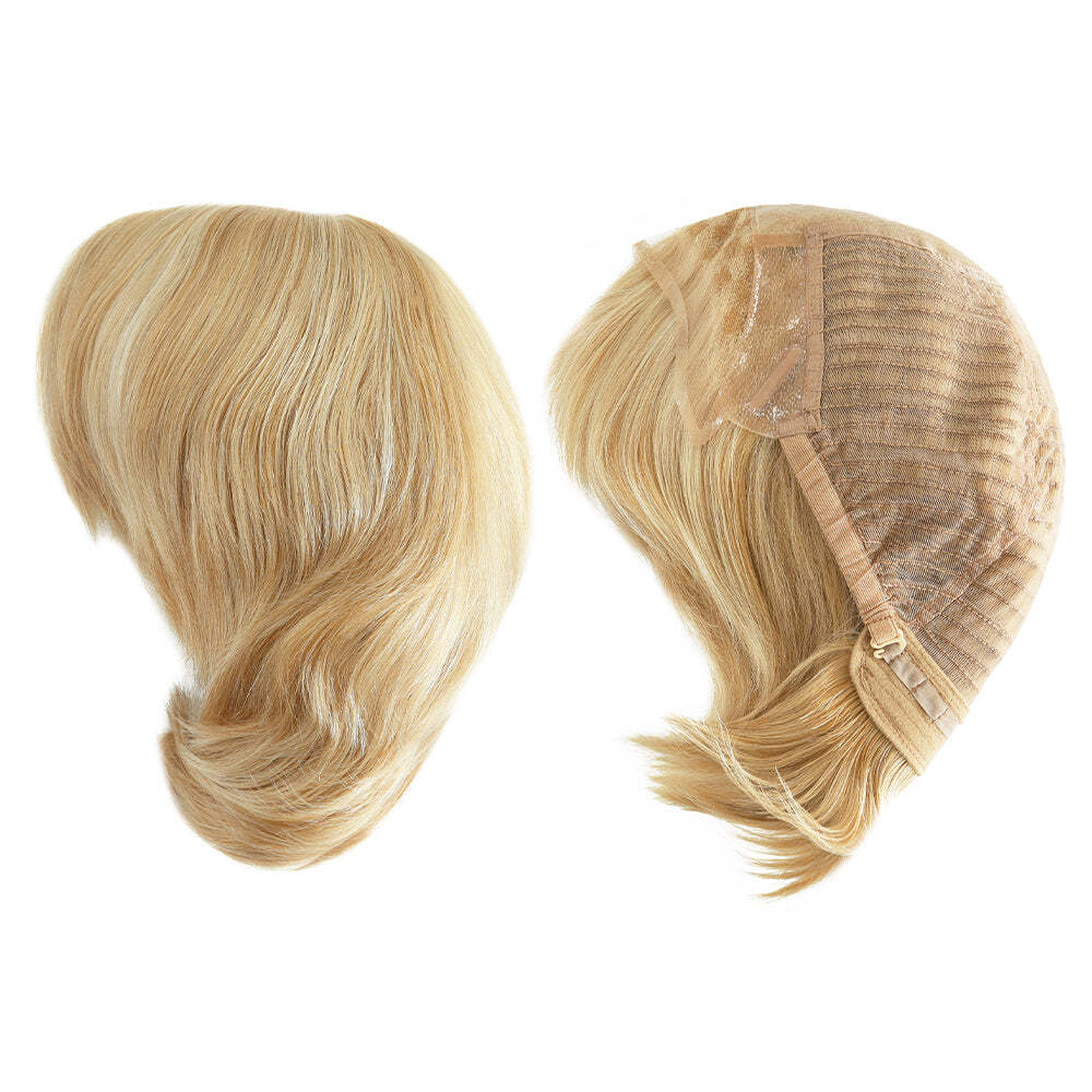 European Virgin Hair Wig Injection Lace Jewish Wig for Women