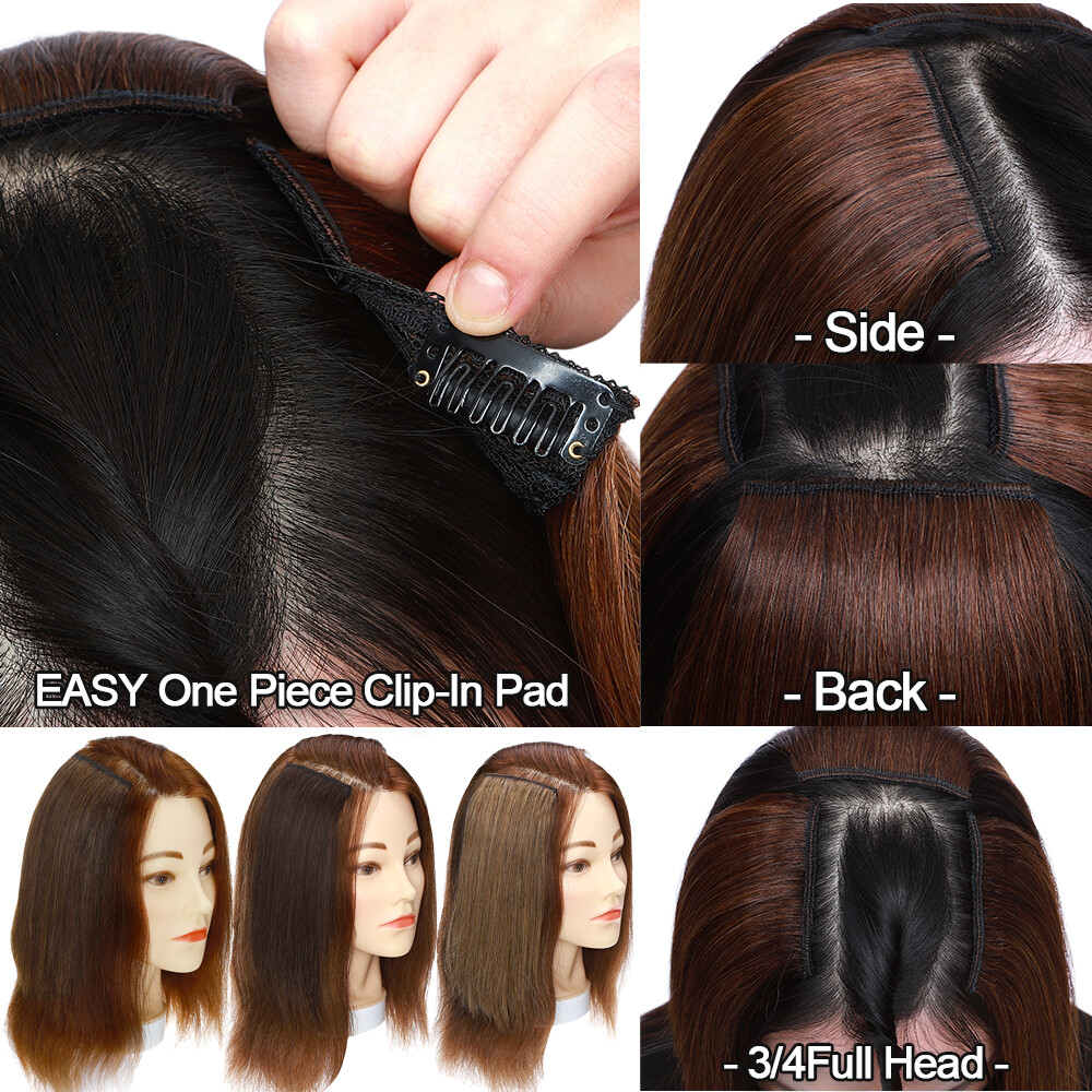 4″6″8″10″12″ Short Mini Clip In 100% Remy Human Hair Extensions One Piece Weft