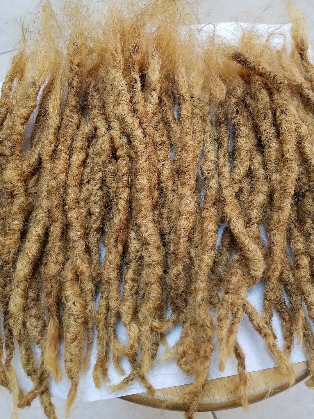 dreadlocks 45 Pieces 100% human hair about 8” great price