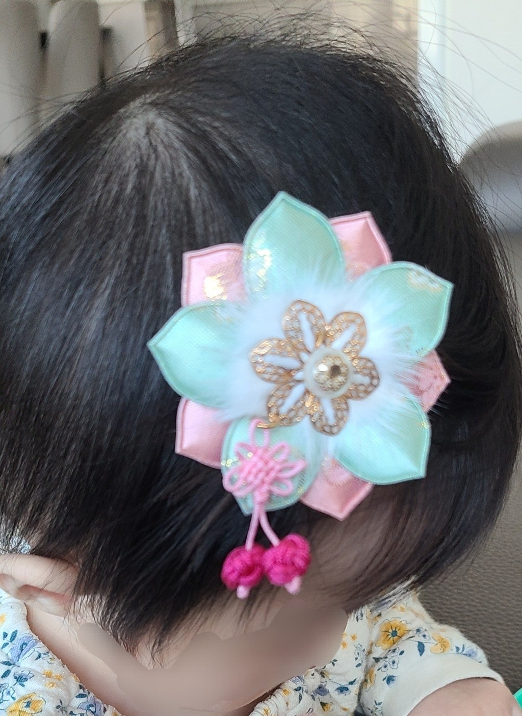 Korean Traditional Style Hair Claw Clip