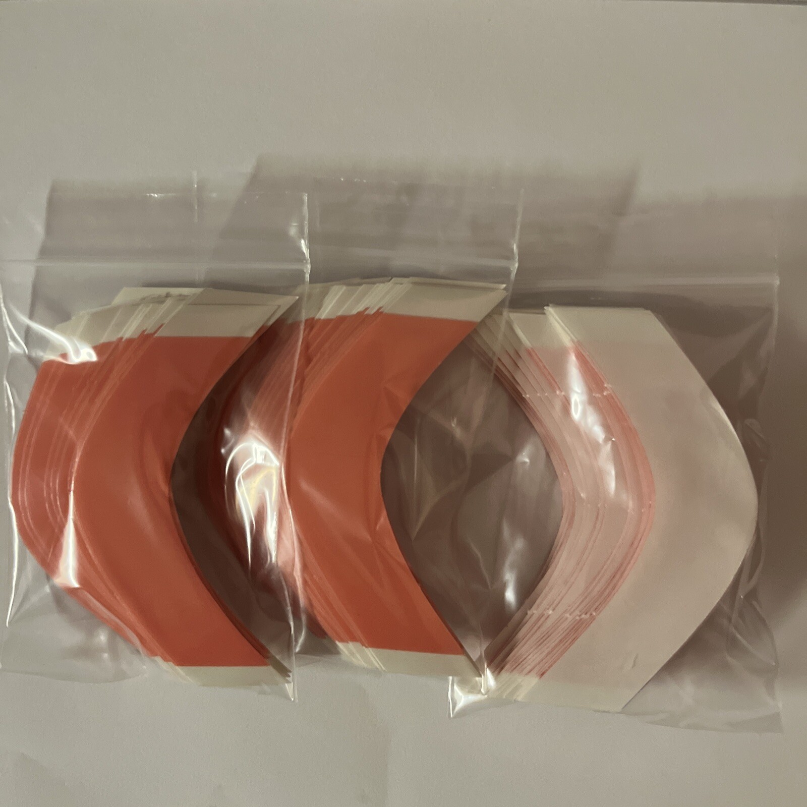 Walker Tape Sensi-Tak Red Liner A Contour 108 Pc Tape Wig Hair Piece -3 Pack-New