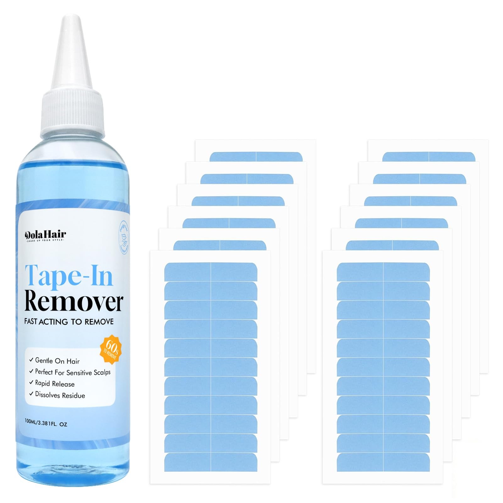 Tape in Extension Remover Spray Lace Glue Remover Wig Glue Hair Extension Tap…