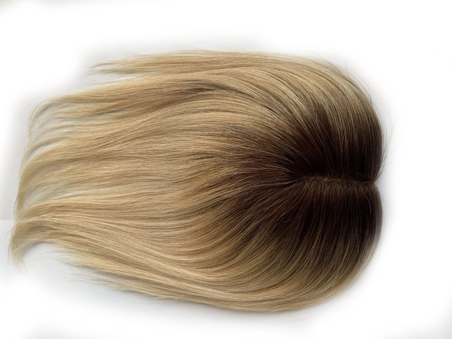 High Quality European Human Hair Topper – Silk Base – Remy Hair – Natural…