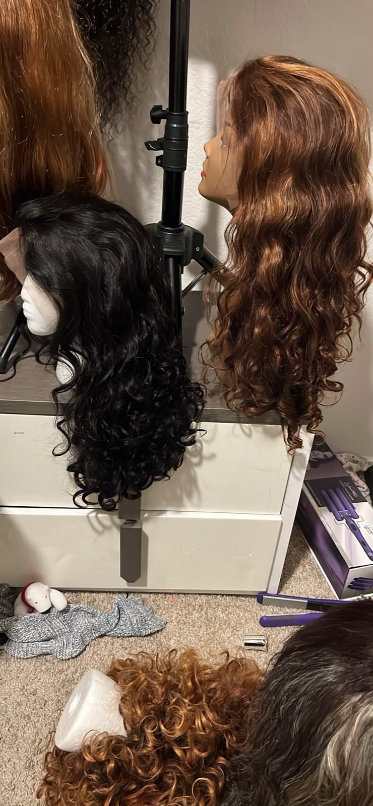 Lace Front Wavy Wig for Women Black & Light Brown Shades Natural Theme