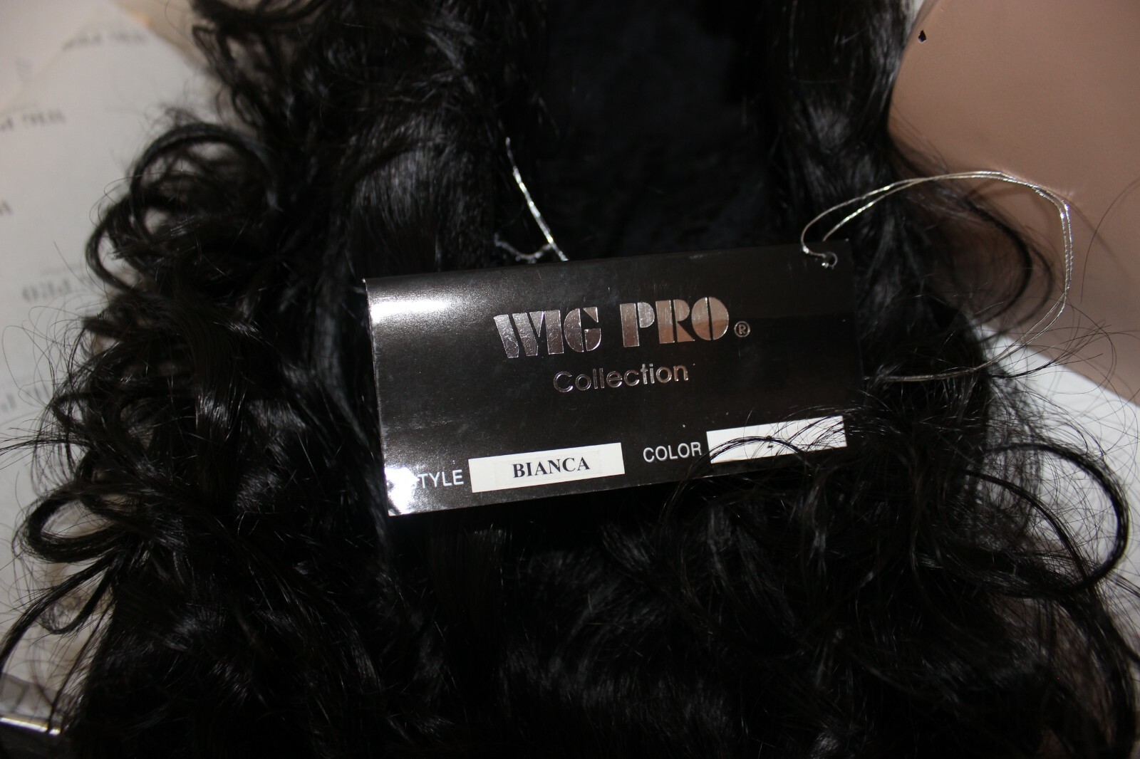 Wig Pro Collection Synthetic Long Wavy Wig 32 inches Bianca color 2 dark brown