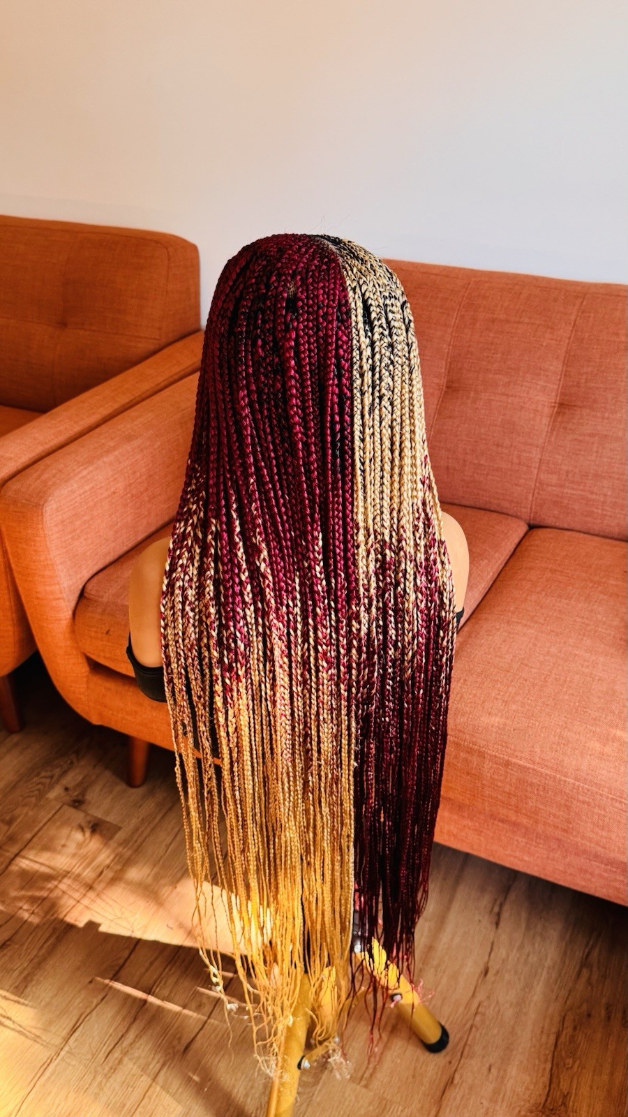 braided 360 Frontal length READY TO SHIP